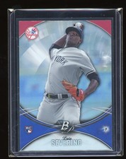 2016 Bowman Platinum Luis Severino RC #64 RC Rookie Card MINT PACK FRESH. rookie card picture