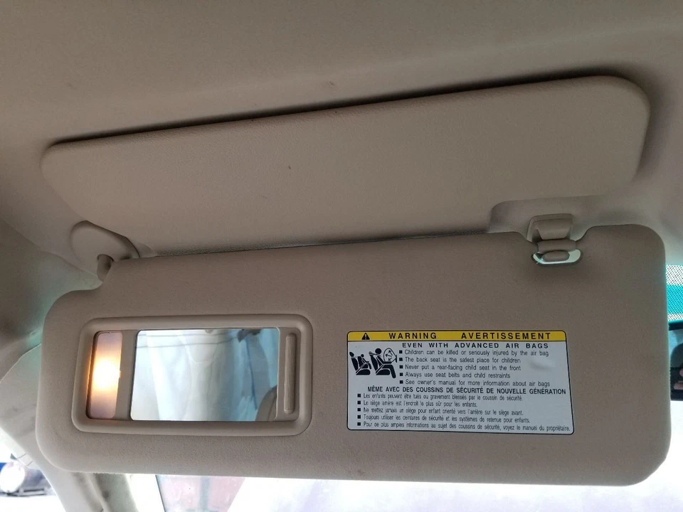 08 2008 LEXUS LX570 JUEGO PARASOL BEIGE ILUMINADO CONDUCTOR IZQUIERDO Foto 3 de 4