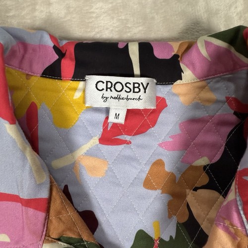 Crosby by Mollie Burch Jolene Dress Tunic In Flower press Colorful Size Medium - Picture 4 of 10