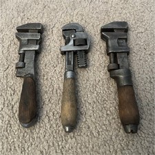 Antique Wood Handle Wrenches