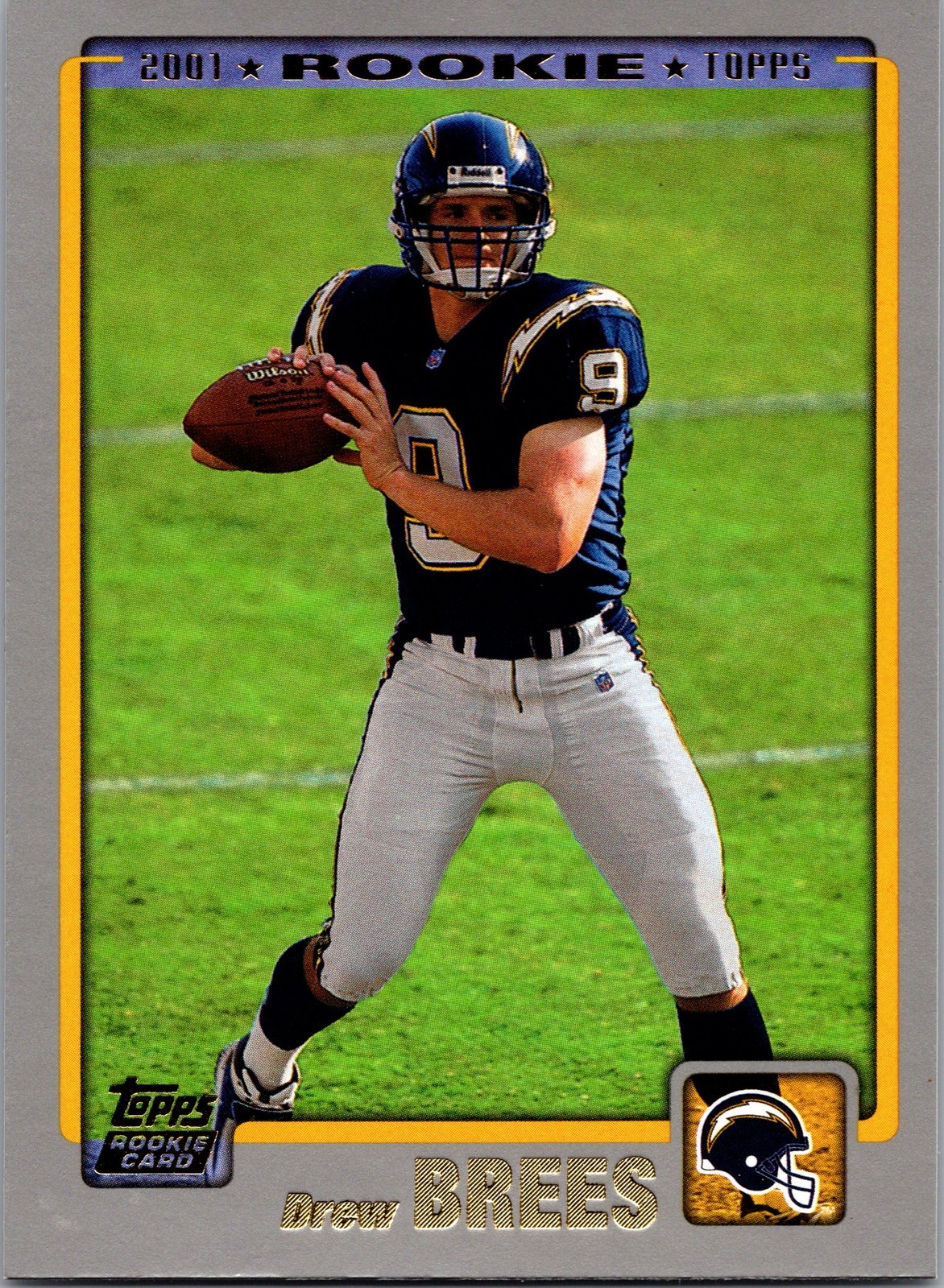 2001 Topps #328 Drew Brees
