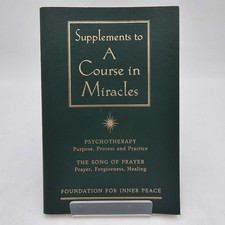 LIKE NEW Supplements to A Course in Miracles | Psychotherapy Song Prayer 2nd PB