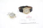 Vintage Omega Seamaster Geneve Gold Tone Watch Quartz Working
