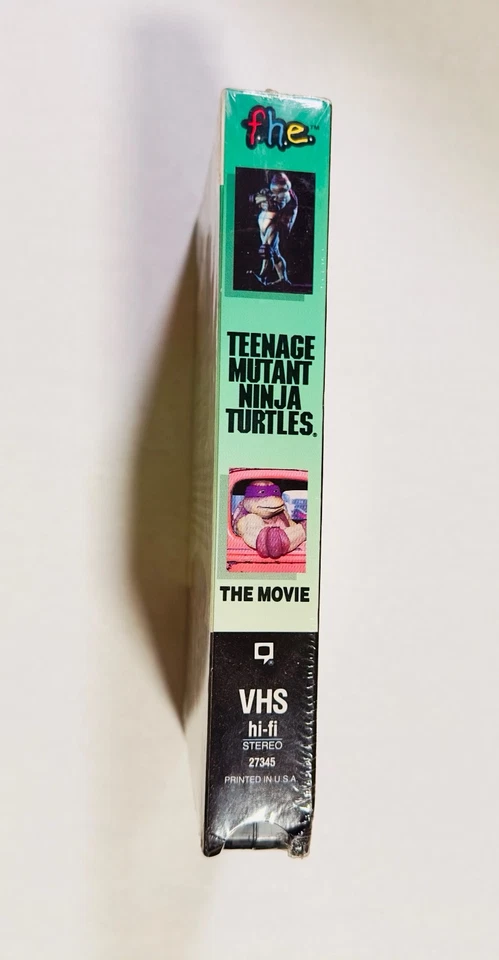 Teenage Mutant Ninja Turtles - The Movie (VHS, 1990) Sealed New — 第 4/4 张图片