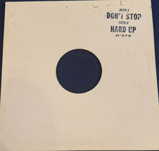 Sylvester – Don't Stop / Hard Up (Rare 12" Test Pressing; Ex/VG+)