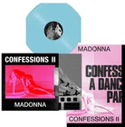 New Madonna Confessions II Baby Blue Vinyl Tiktok LP Rare Limited Edition
