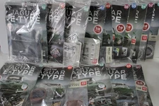 DEAGOSTINI 1:8 BUILD YOUR OWN JAGUAR E-TYPE PARTS & MAGAZINES Jotlot Bundle