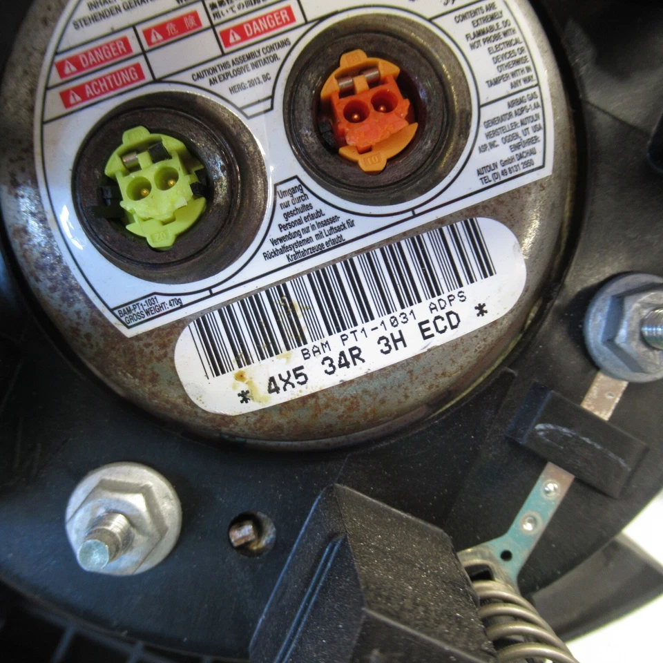 Bolsa de aire para conductor Nissan Xterra 2012 2013 2014 2015 OEM Foto 4 de 4