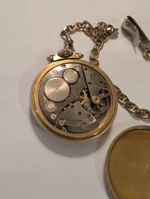 Elgin Mechanical Wind Up Vintage Pocket Watch