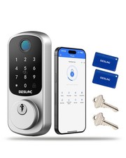 DESLOC Smart Door Lock B200, Smart Deadbolt Lock, Keyless Entry Door Lock, Fi...