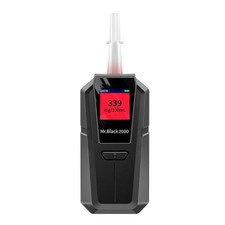 Portable Digital Display Mouthpiece Breath Analyzer Tester Breathalyzer