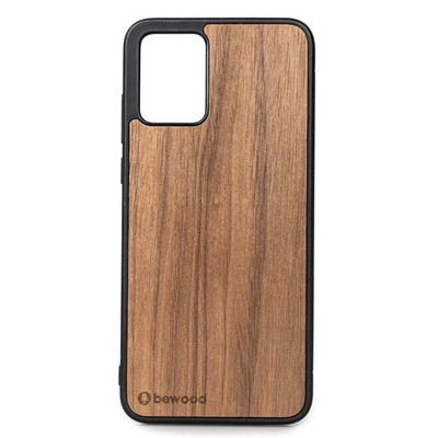 Handyhülle für Motorola Edge 30 Neo Bewood Amerikanischer Nussbaum Holzhülle
