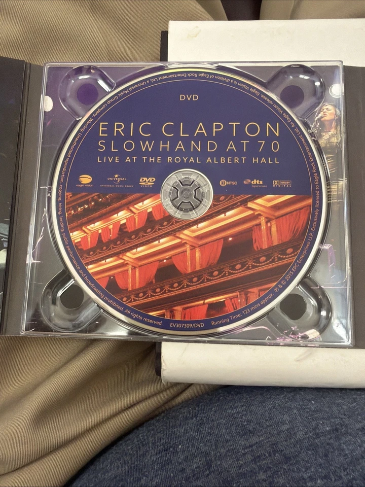 Eric Clapton: Slowhand at 70: Live at the Royal Albert Hall (2-CD/DVD, 2015) — 第 3/4 张图片