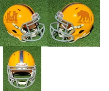 MONTANA GRIZZLIES GRIZ 1980-85 THROWBACK TRIBUTE FOOTBALL MINI HELMET