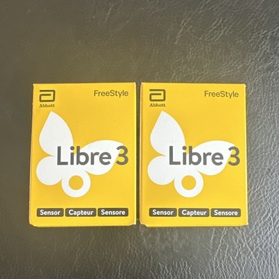 Abbott FreeStyle Libre 3 Blutzuckermessgerät Sensoren 2 Stück  MHD 31.03.26 !!!