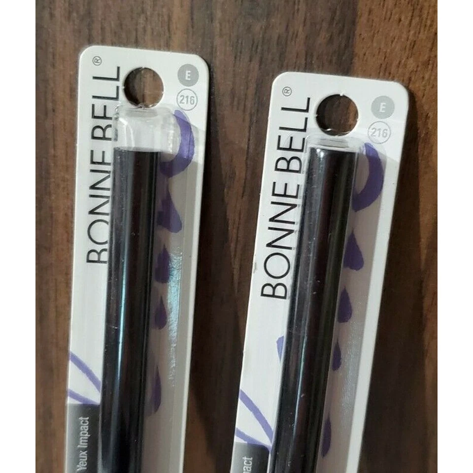 LOTE de 2 delineadores de ojos líquidos Bonne Bell / delineador de ojos negro #216 Foto 3 de 4