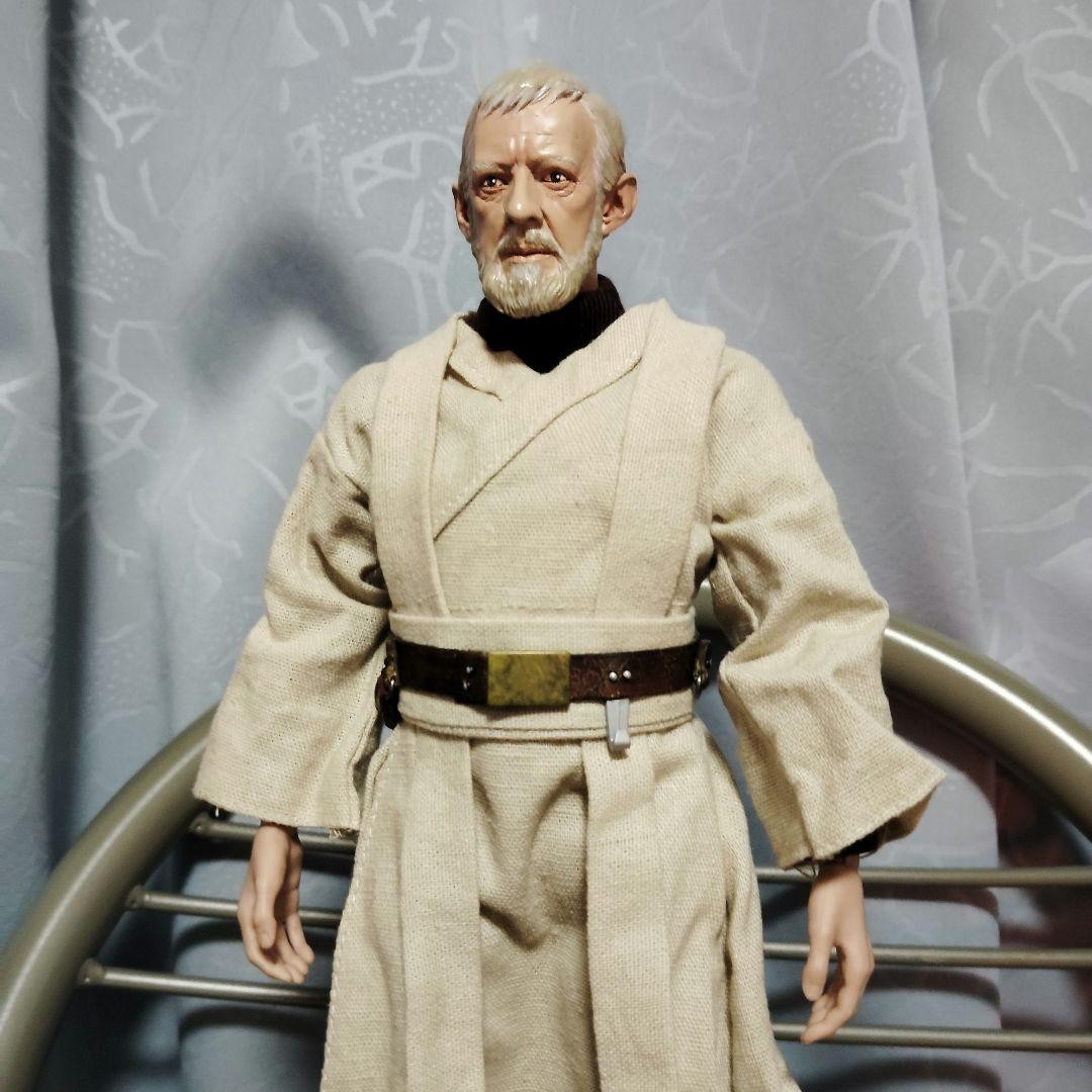 2007.SIDESHOW/STAR WARS“OBI-WAN KENOBI” Sideshow Star Wars The Clone Wars Obi-Wan Kenobi Sixth Scale