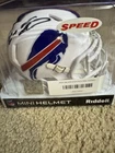 Josh Allen & Stefon Diggs BUFFALO BILLS Signed Auto Speed Mini Helmet w/COA