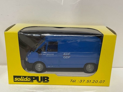 SOLIDO Renault Trafic EDF GDF Services 1:50 VAN Diecast - Picture 6 of 6