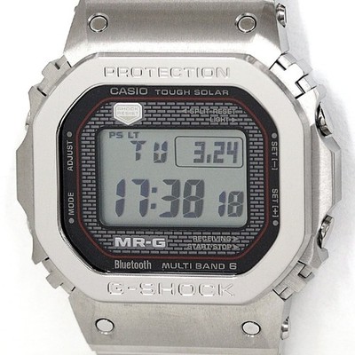 Casio G SHOCK G Shock MRG B5000D 1JR wristwatch radio solar Bluetooth quartz men