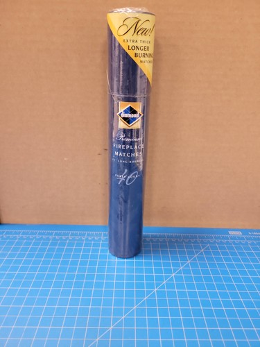 Diamond Premium Fireplace Matches 12" Long Burning 40 Count Fire Starter