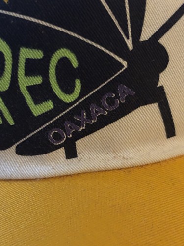 Tux Tepec Oaxaca Snap Back Vintage Hat Never Worn Rare Butterfly - Picture 3 of 14