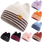Lovely Style Cat Ear Beanie Hat Sweet Design Warm Hats Winter Season