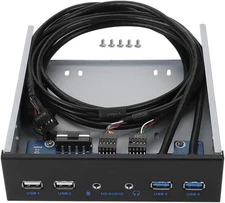 Audio USB2.0 Front Panel, Audio Front Panel, 19PIN USB 3.0+USB 2.0 USB3.0 Front