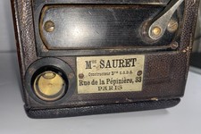 Rare c1900 M. Sauret Paris French Detective Dry Plate Camera Patent S.G.D.G.