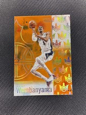 2024-25 Panini Court Kings Orange Victor Wembanyama #/75 #98 Spurs