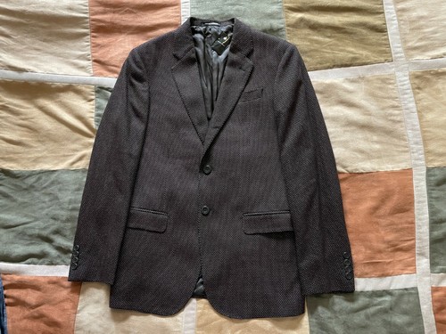 textured birdseye sport coat blazer 48 