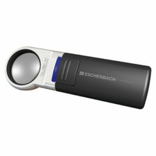 Eschenbach 10x LED Lighted Pocket, Hand Held Magnifier, SHIPS NEXT DAY - New