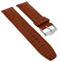 Jacques Lemans | Uhrenarmband 22Mm Braun Leder KrokopräGung | KC-103