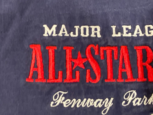 VINTAGE PRO PLAYER 1999 MLB ALL STAR GAME SHIRT FENWAY PARK RED SOX SIZE XL - 第 10/20 張圖片
