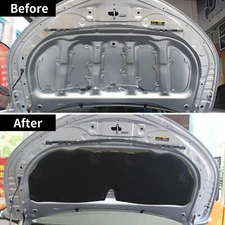 For Toyota Corolla Sedan 14~18 Hood Engine Insulation Sound Cotton Heat Pad Mat