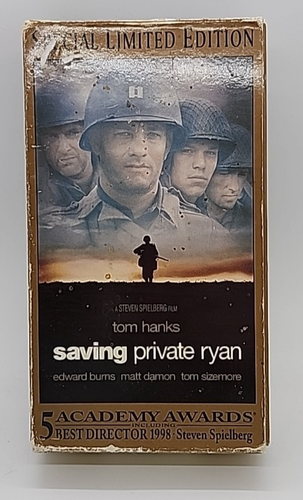Saving Private Ryan (VHS, 2000, 2-Tape Set, Special Limited Edition) - Picture 1 of 3
