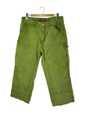 Supreme Double Knee Corduroy Painter Pants cotton green 34 Used | eBay