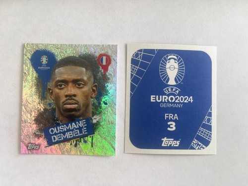 TOPPS | Collection d'autocollants | EURO 2024 | HOLO / PARALLÈLE | STOCK NEUF ! - Photo 74/121