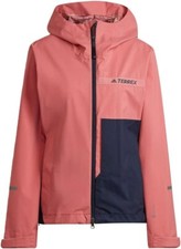 NEW adidas womens S SMALL Terrex Multi RAIN.RDY 2.5-Layer Rain Jacket HF3276