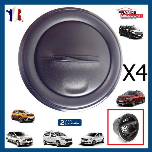 4 LüFtungsgitter Vorbereitet FüR Dacia Dokker Duster Lodgy Sandero 687602223R-image