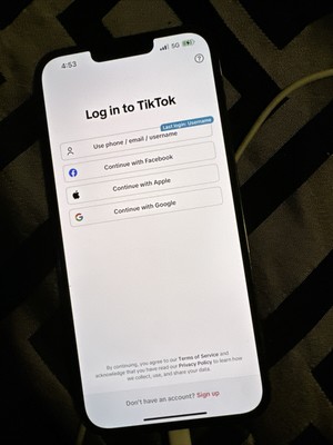 iphone 13 pro max with TIKTOK