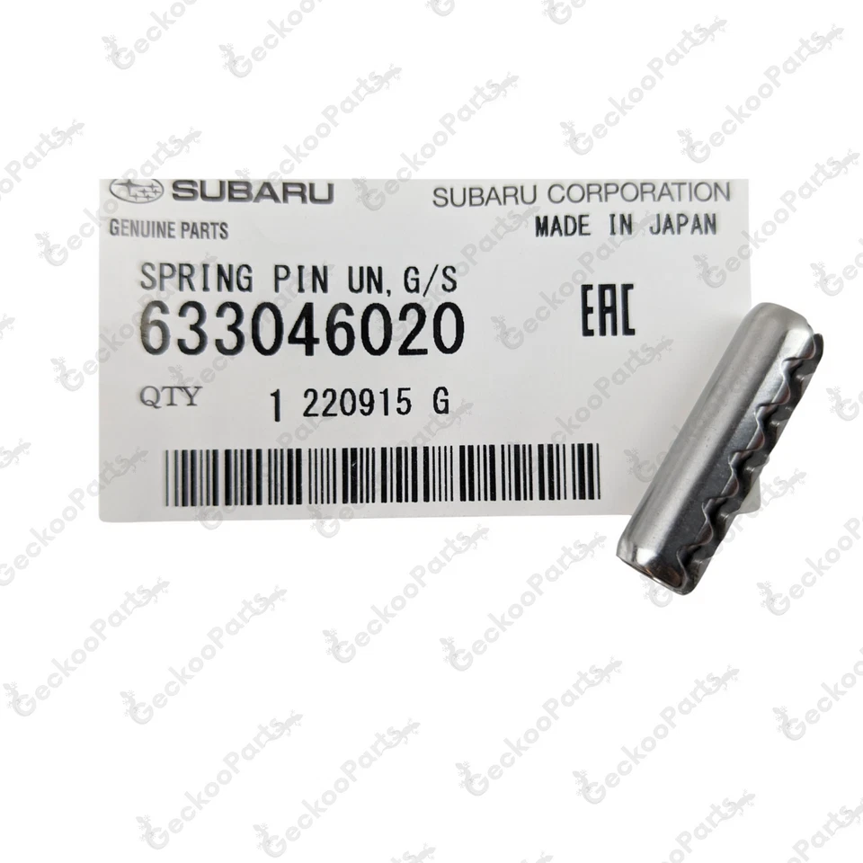 Subaru Genuine 1990-18 Manual Gear Shifter Spring Pin Impreza Wrx STI 633046020 - Image 3 of 4