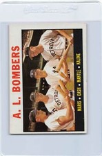1964 Topps #331 AL Bombers Maris/ Cash/ Mantle/ Kaline NM *DA-C4928