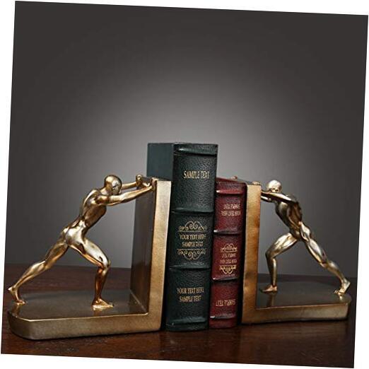 Home Decorative Man Bookshelf Bookends,Art Bookend, Book Ends,Bookend