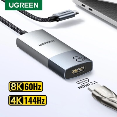 UGREEN USB C to HDMI Adapter 8K/60Hz Converter For Xiaomi MacBook iPad Samsung