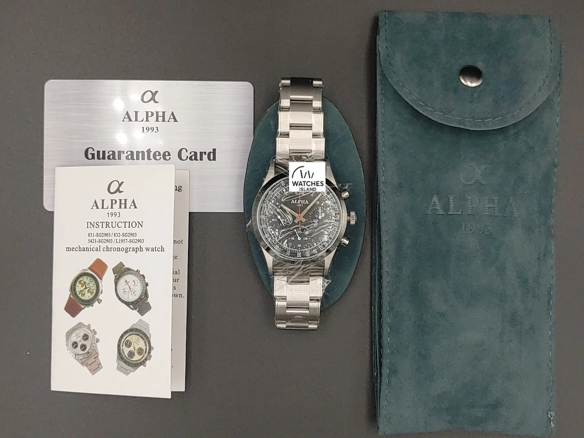 Alpha Mechanical Hand-Winding Wristwatches for sale | eBay