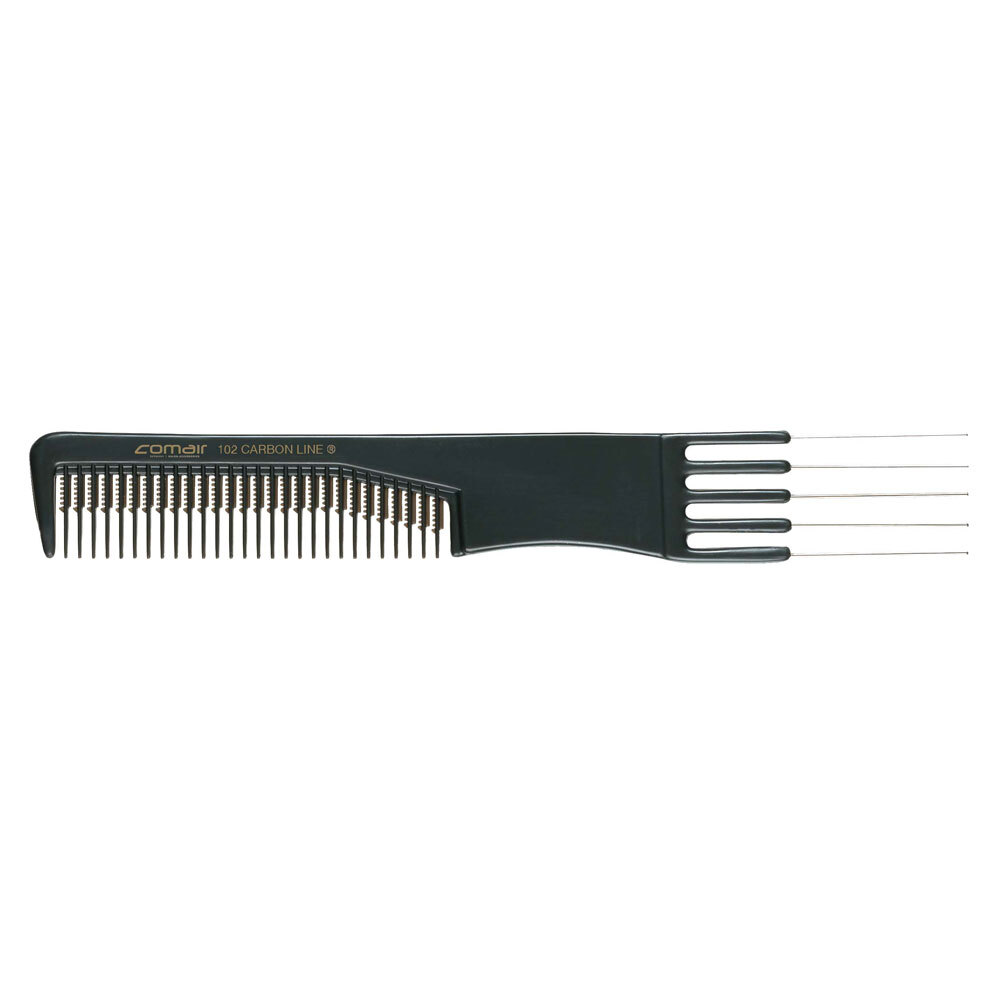 Парик Comair-линейка Gabelkamm 102 Carbon Profi