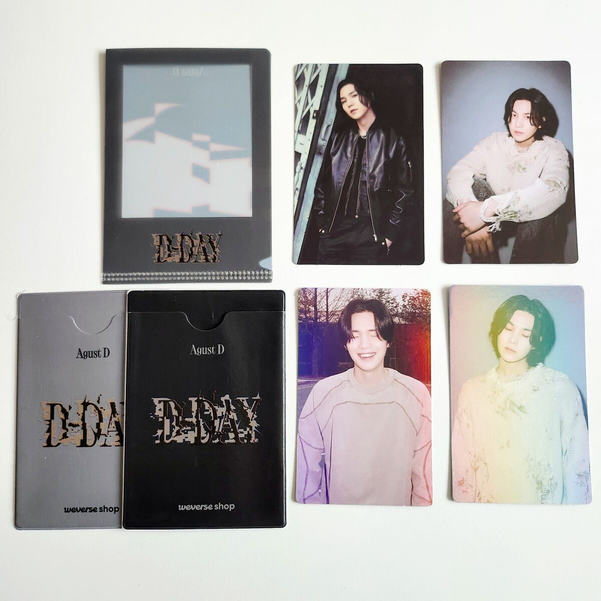 BTS SUGA Agust D 'D-DAY' WEVERSE SHOP POB, EARLY BIRD, PVC BTS SUGA Agust D 'D-DAY' WEVERSE SHOP POB, EARLY BIRD, PVC