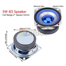 2" Full-frequency Speaker 5W 4ohm Small High Fidelity Sound Speaker 0.25-18KHz