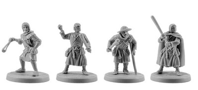 V&V Miniatures Crusaders 5 (Pilgrims 2) Kreuzritter Kreuzfahrer Pilger Crusader